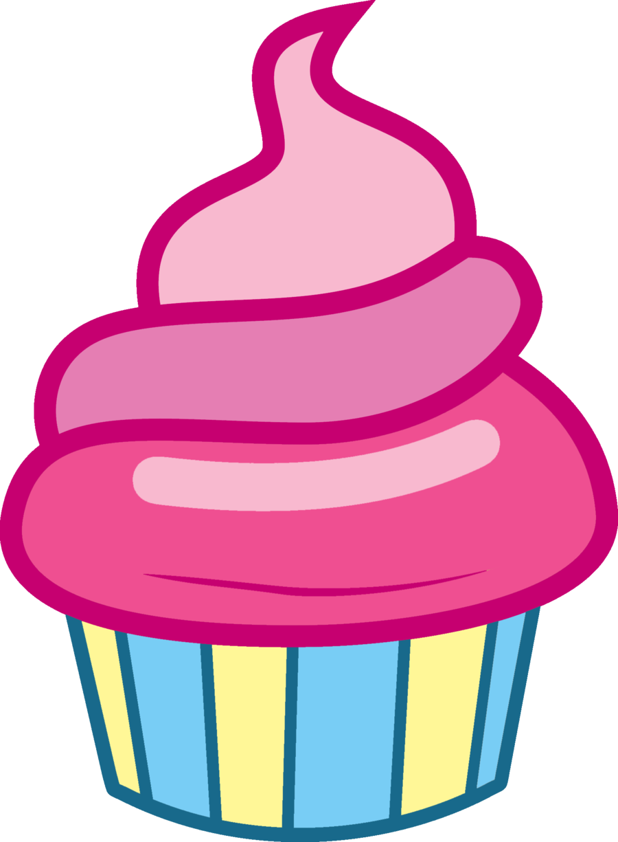 Image - My Little Pony Cupcake Png (900x1225), Png Download