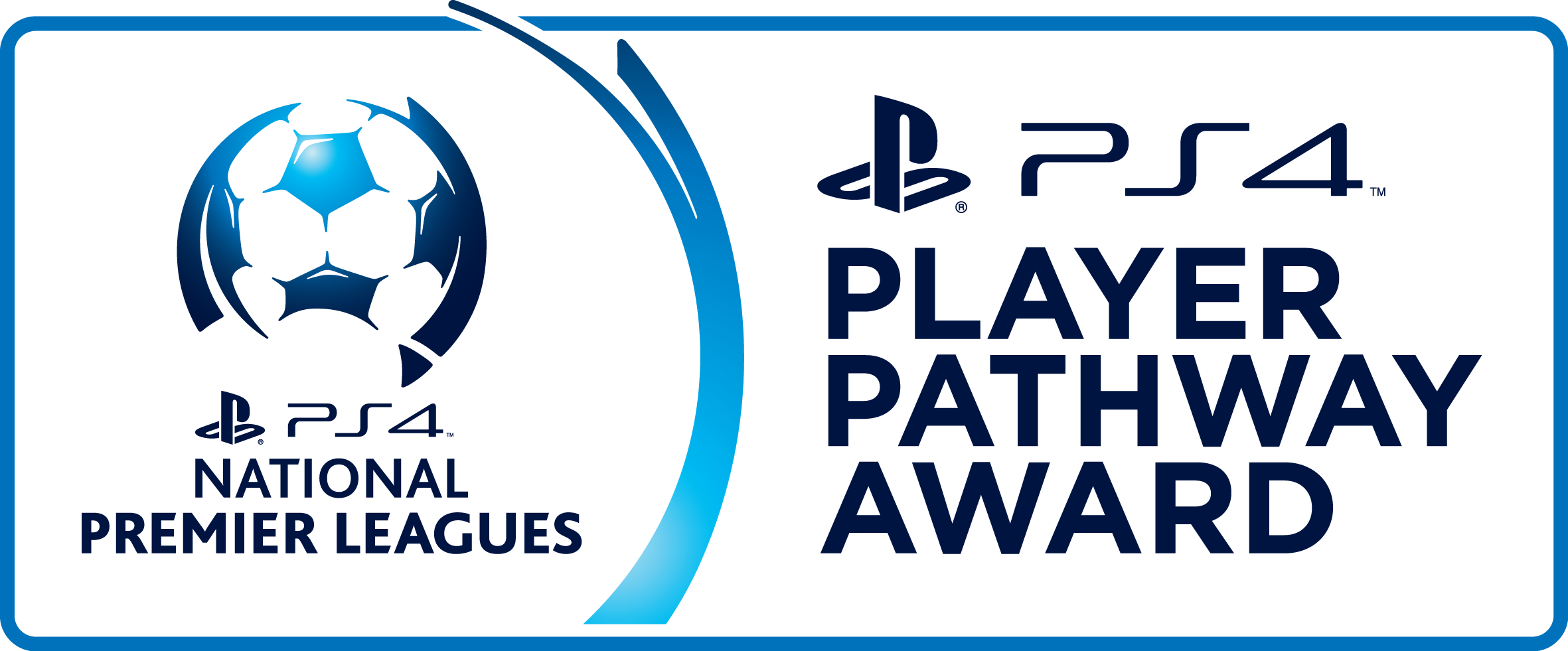Esp339 Ps4 Pathways Player Of The Year Logo Fa - Npl Logo Ps4 Png (2362x981), Png Download