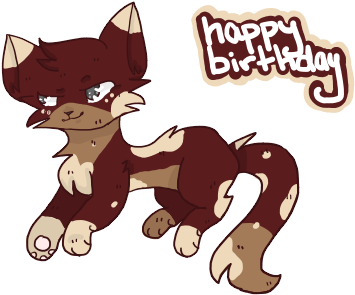 Happy Birthday - Cartoon (480x360), Png Download