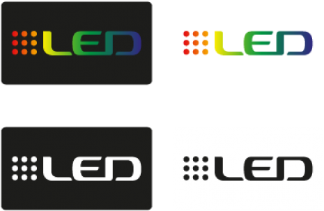 Led Tv Logo Png (518x518), Png Download
