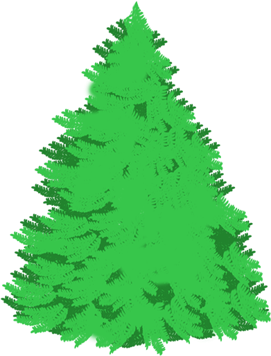 Christmas Tree Clip Art With Christmas Tree Clipart - Christmas Tree (424x531), Png Download
