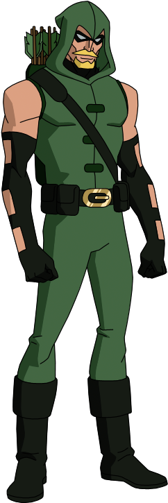 Oliver Queen Green Arrow By Riviellan-d8pfm3i - Green Arrow Dc Png (400x800), Png Download