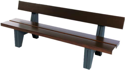 Benches In Wood - Euroform K. Winkler Srl (550x460), Png Download