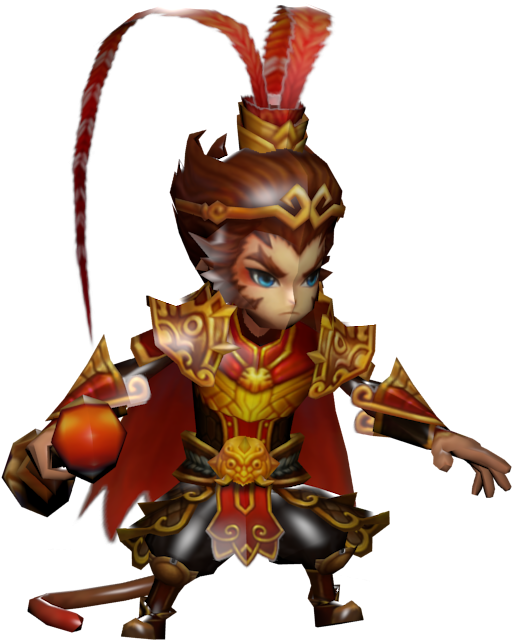 Download Zip Archive - Monkey King Png (750x650), Png Download