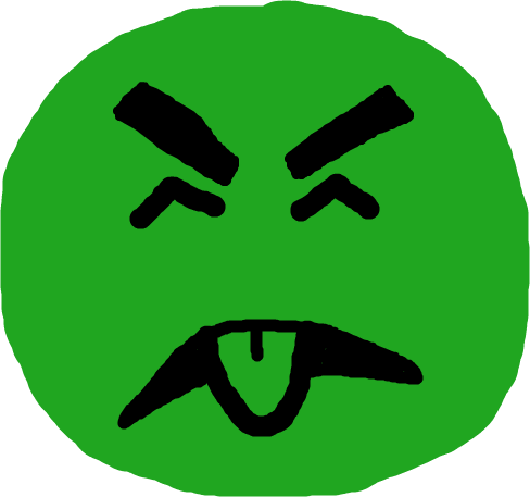 They Were Reported To Feed On Type, The Resulting Gnaw - Yuck Clipart (488x457), Png Download