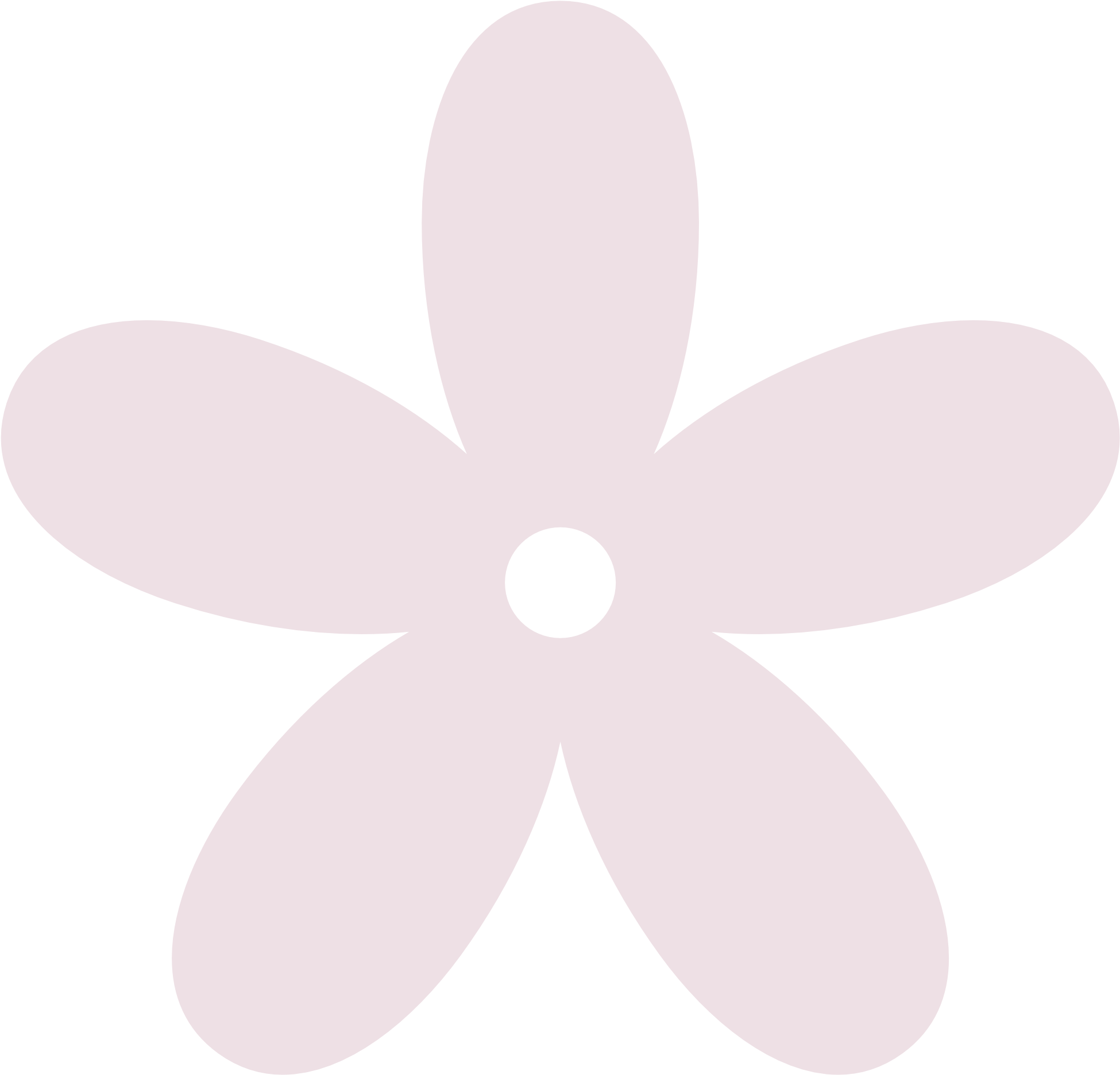 Blushing Emoji Clipart - Flower Clip Art White (1969x1952), Png Download