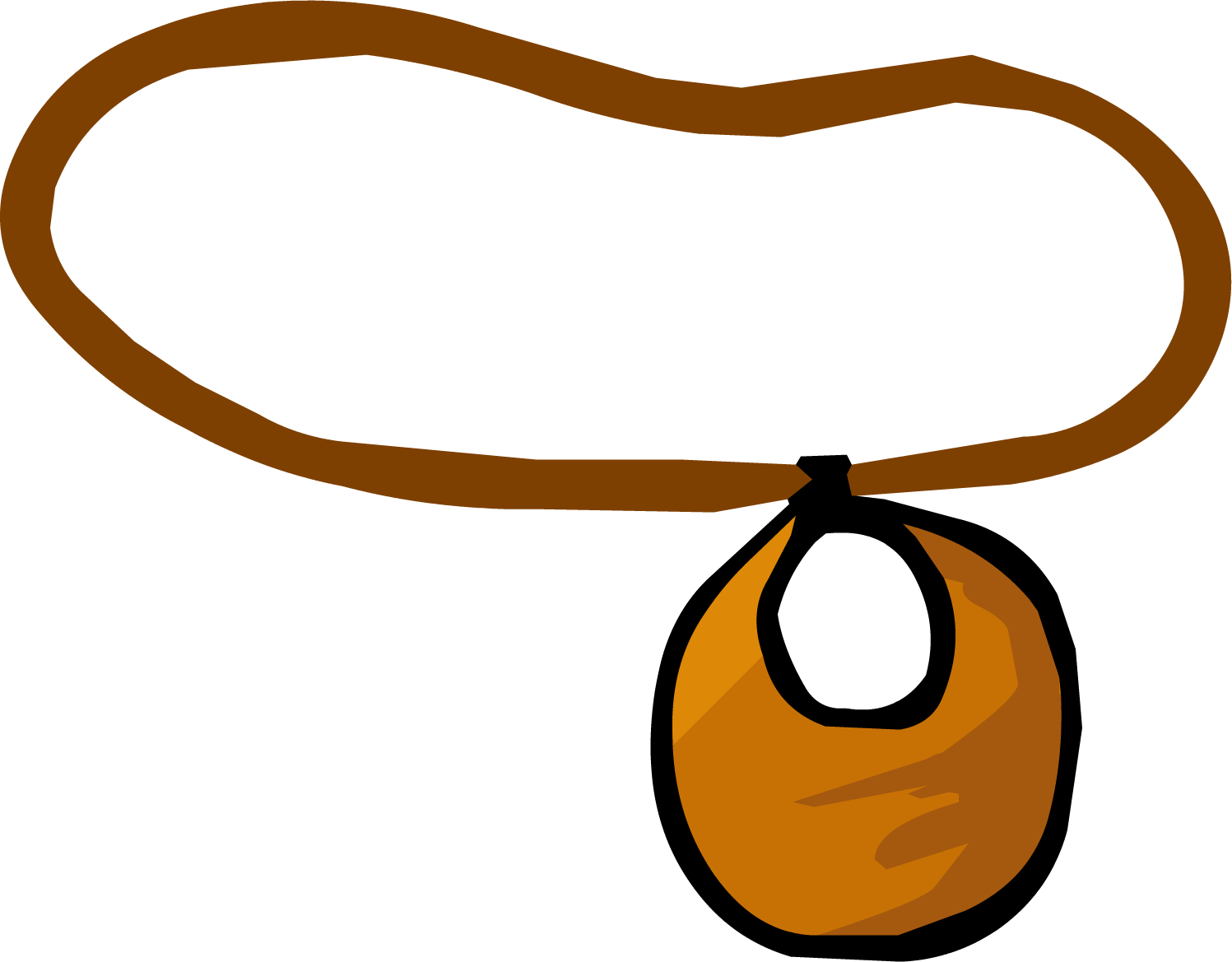 Pendant Necklace Clothing Icon Id 182 - Club Penguin Necklace (1497x1169), Png Download