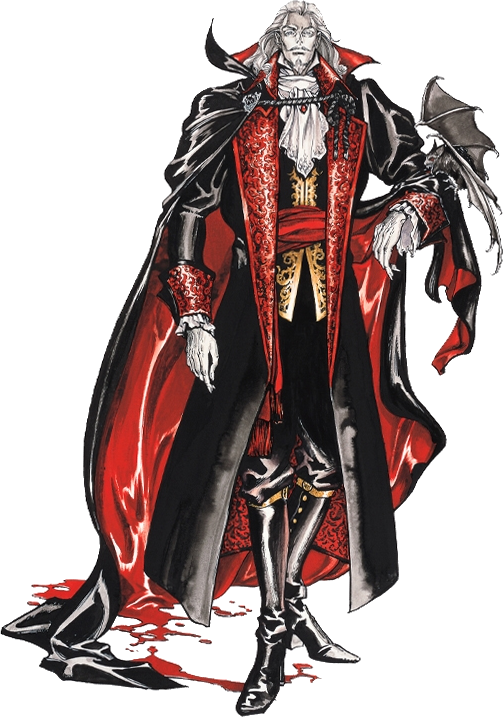 Dracula - Castlevania Symphony Of The Night Dracula (503x717), Png Download