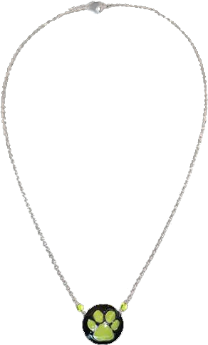 Cat Steel Necklace - Colar Do Cat Noir (374x560), Png Download