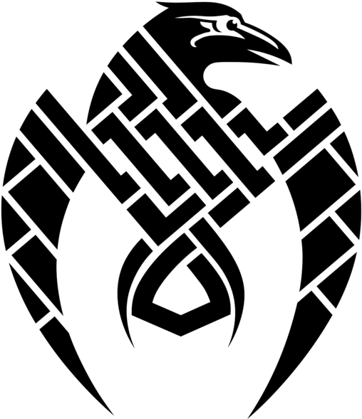 Blackraven Logo Cut - Portable Network Graphics (1000x635), Png Download