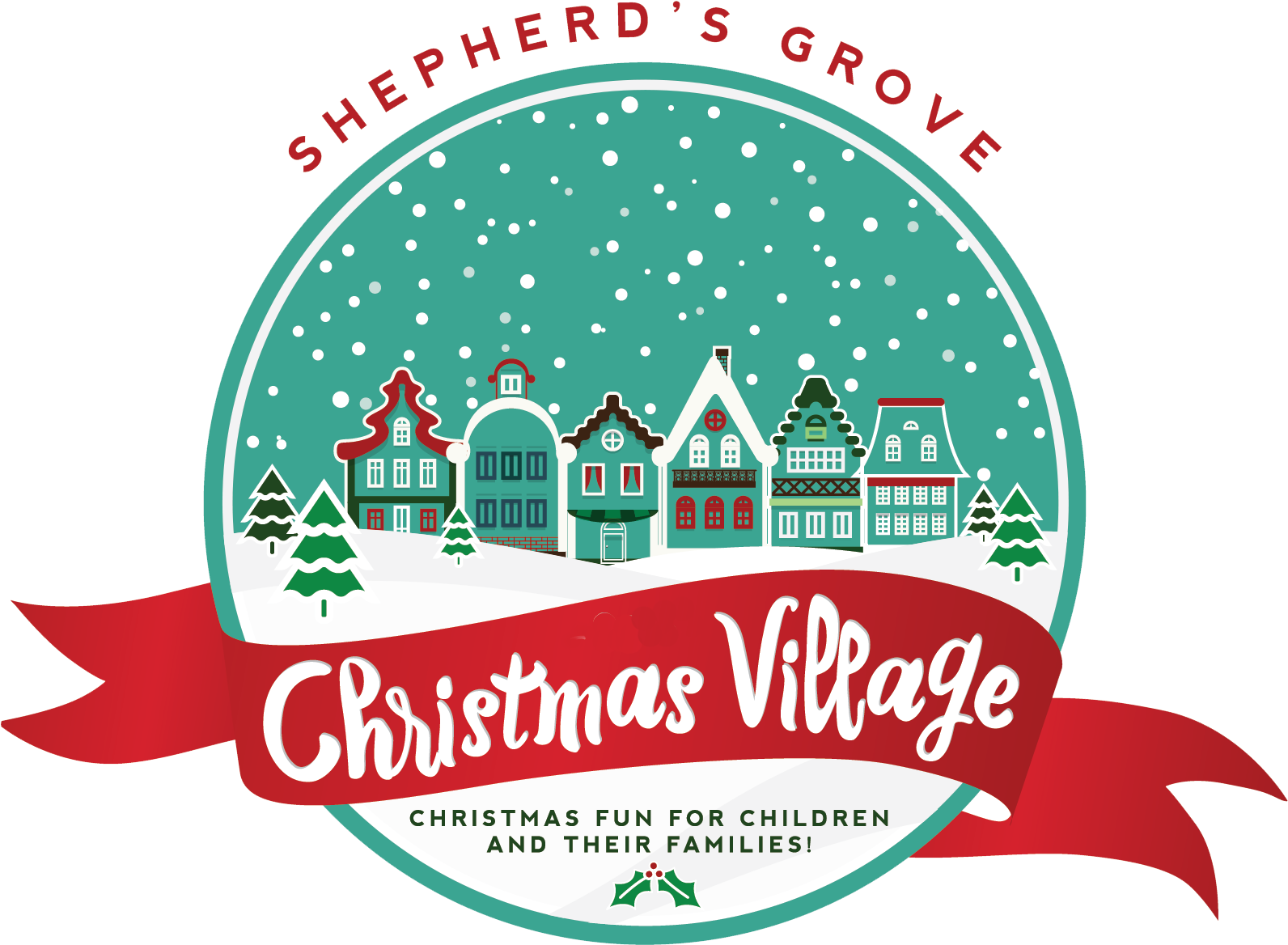 Download Hd Christmas Village Returns To Shepherd S Grove Christmas Village Logo Transparent Png Image Nicepng Com