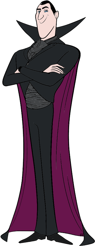 Dracula Clipart Hotel Transylvania - Hotel Transylvania The Series Dracula (350x833), Png Download
