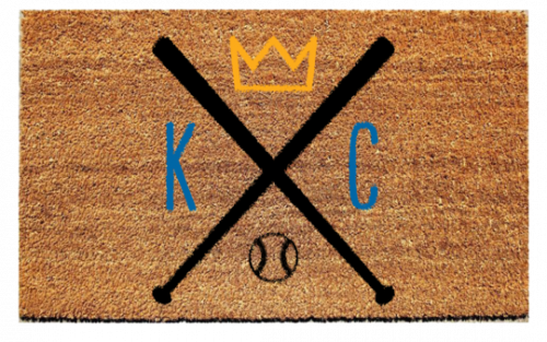 Kansas City Royals Doormat Kansas City Royals Doormat - Kansas City (500x313), Png Download
