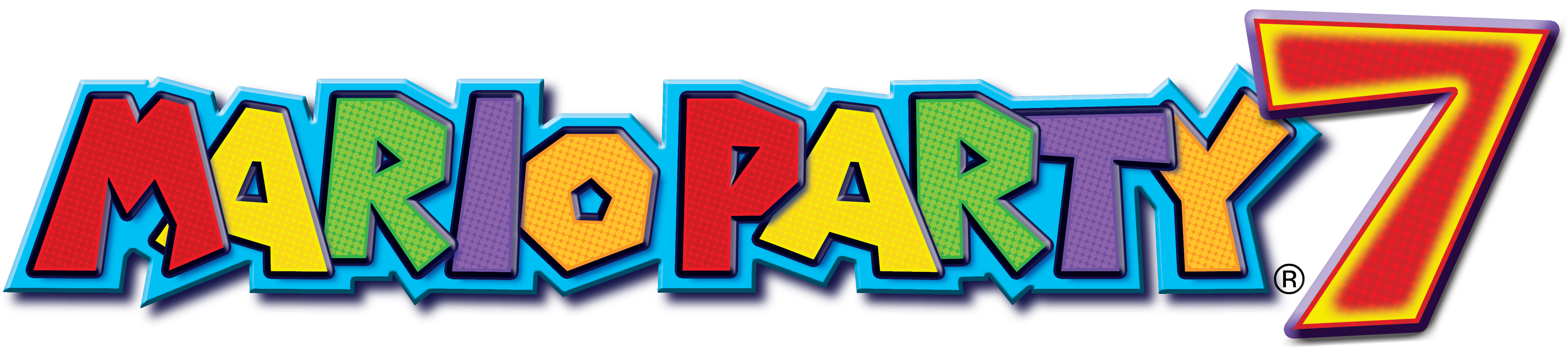 Mario Party 7 Title (3778x839), Png Download