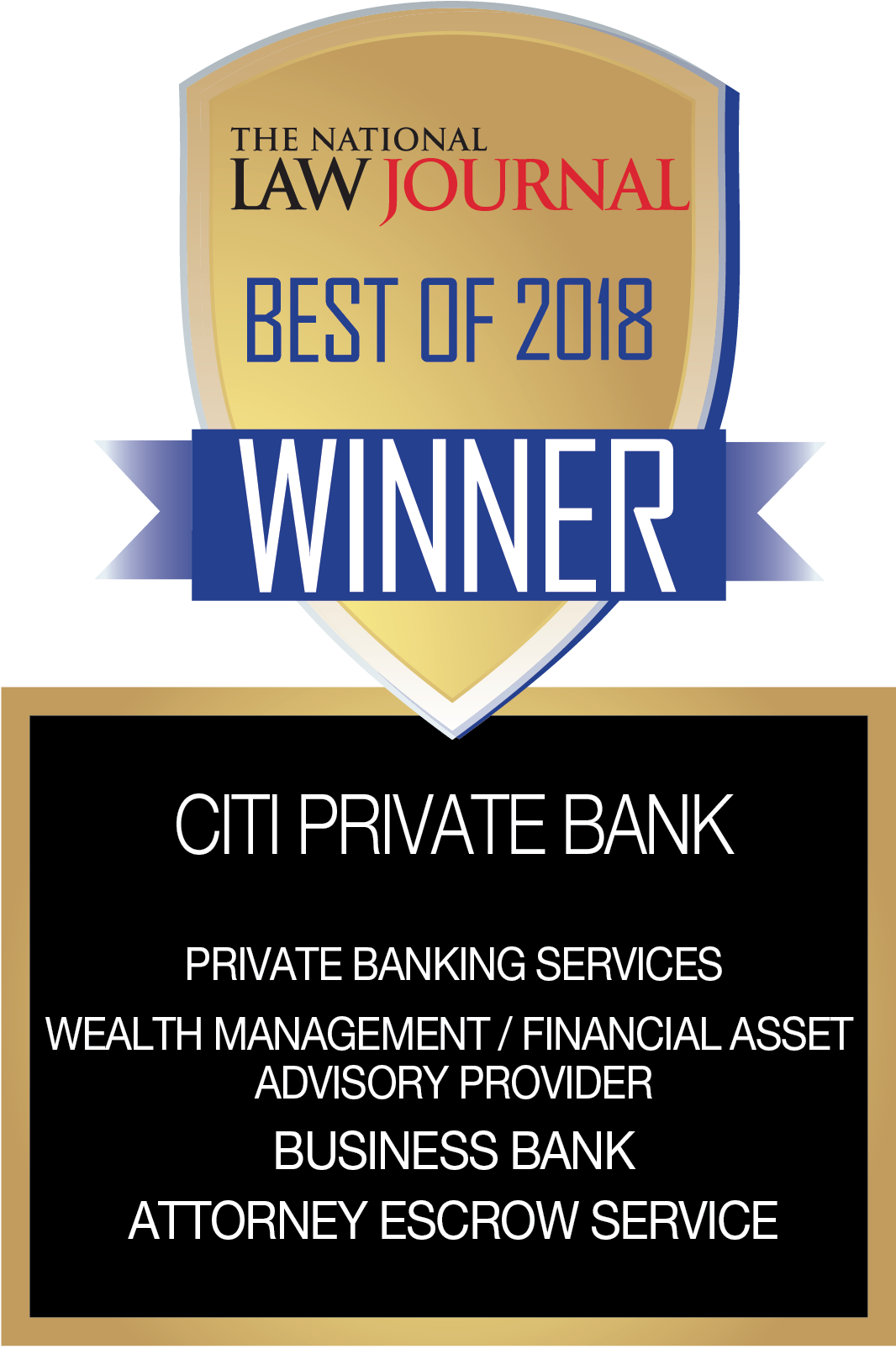 Visit Our Awards Page - National Law Journal (1110x1652), Png Download