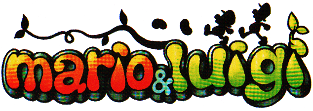 The Original Mario And Luigi Logo Is Really Weird - Mario & Luigi Rpg Gba [pre-owned] (634x225), Png Download