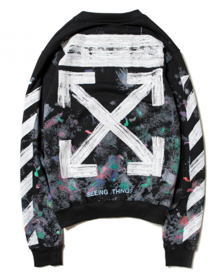 Off White Sweater Black (900x900), Png Download