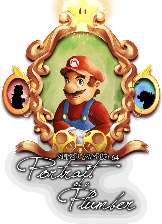 Album Logo - Super Mario 64 Real (550x763), Png Download