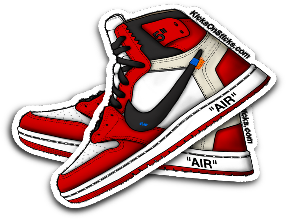 Off-white Mens X Air Jordan 1 (1064x1064), Png Download