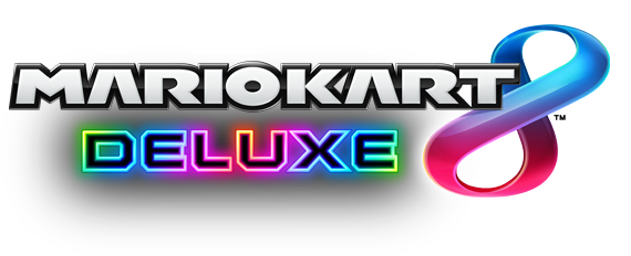 Download Hd Mario Kart 8 Deluxe Switch Logo Mario Kart 8 Deluxe Logo Transparent Png Image Nicepng Com