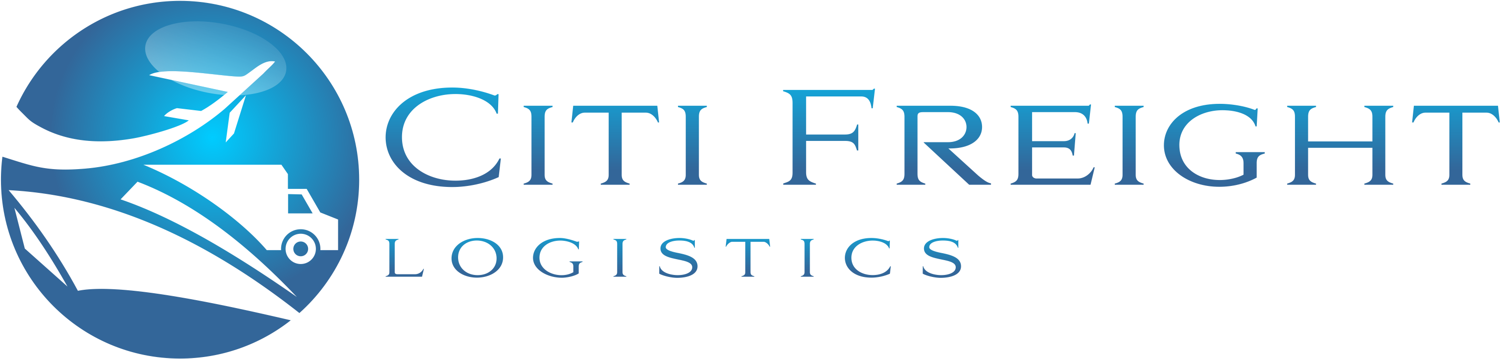 Citi Freight Logistics - Citi Logistics (3179x886), Png Download