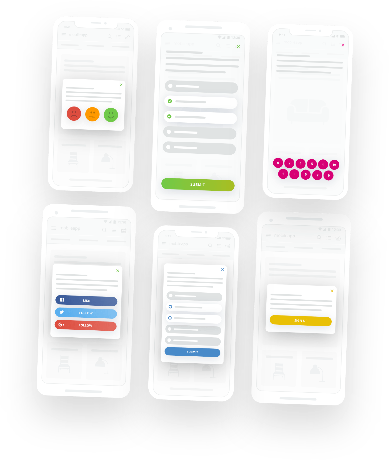 Survicate Mobile Surveys Native Surveys For Ios Android - Cat Tree (1767x2072), Png Download