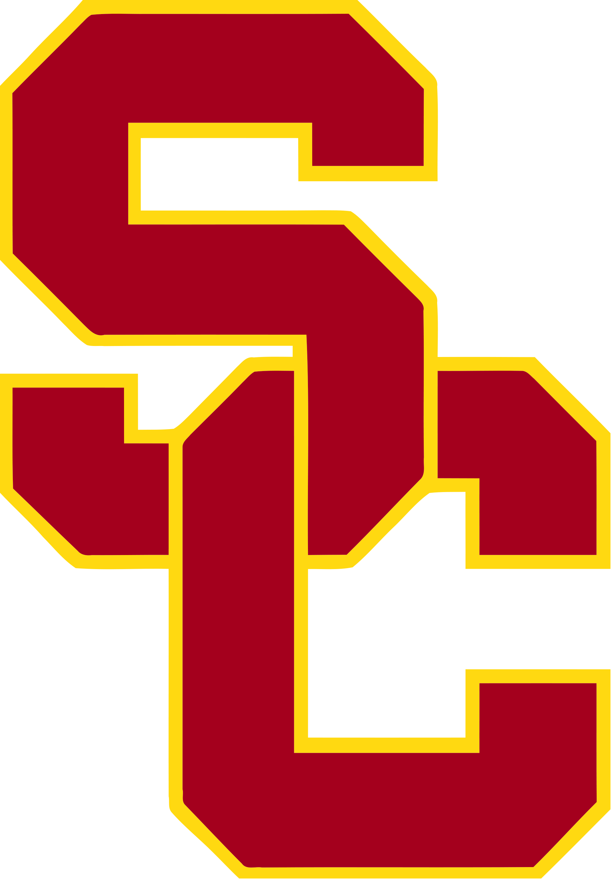 Usc Trojans Logo Usc College, College Football Logos, - Usc Trojans (400x575), Png Download