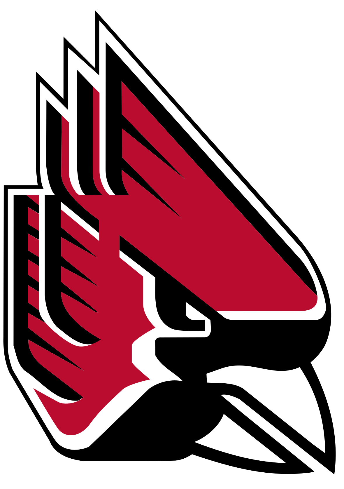 Ball State Cardinals Logo (1200x1691), Png Download