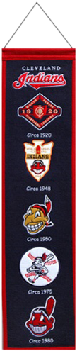 Cleveland Indians Heritage Banner (500x500), Png Download