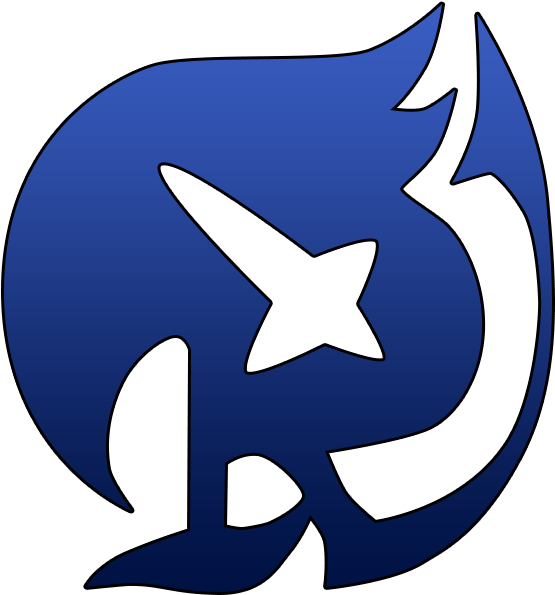 Raven Tail - Fairy Tail Raven Tail Logo (595x595), Png Download
