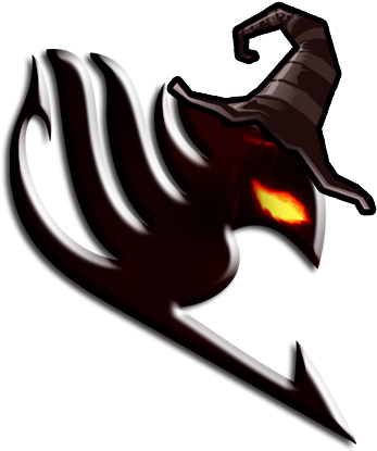 File Logo Fairy Tail Left - Fairy Tail Logo Halloween (415x415), Png Download