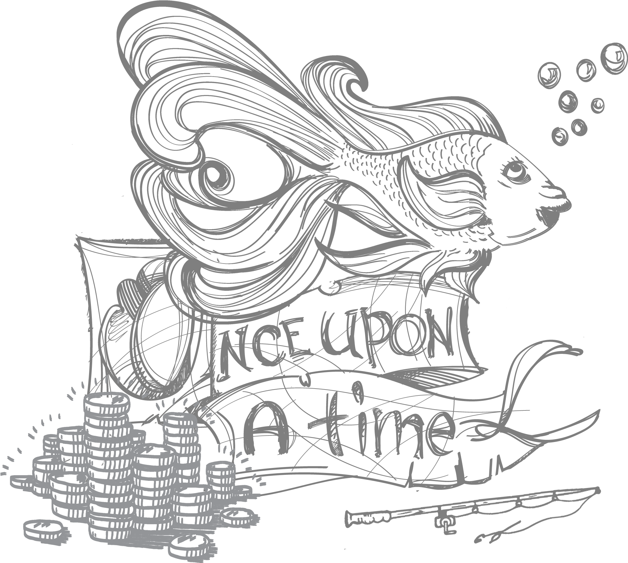 Png European Fairy Tales - Once Upon A Time Fairy Tales Drawings (2026x1803), Png Download