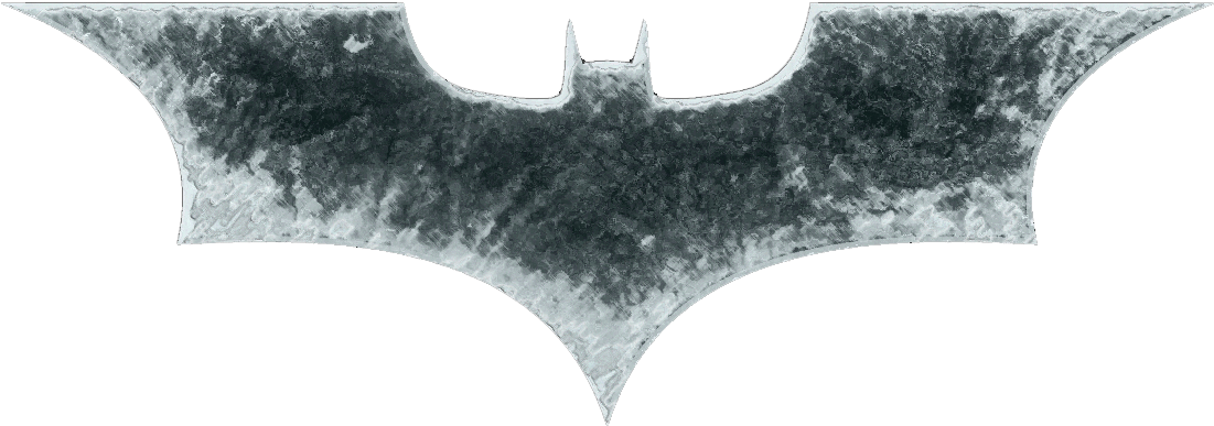 The Dark Knight - Christian Bale Bat Symbol (1150x420), Png Download