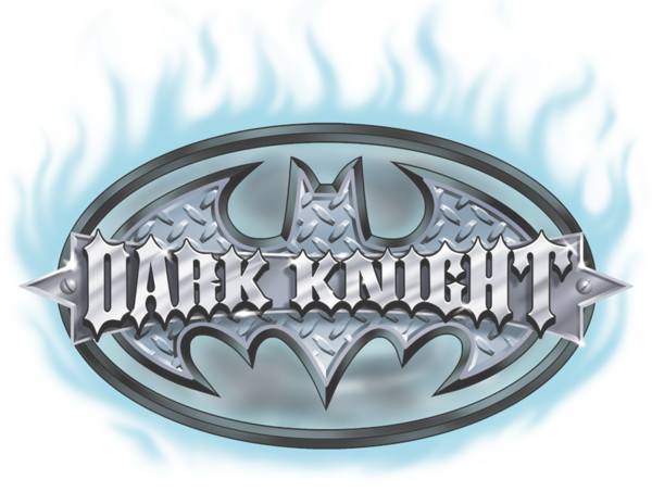 Batman Dark Knight Steel Shield Youth T Shirt - Emblem (600x453), Png Download