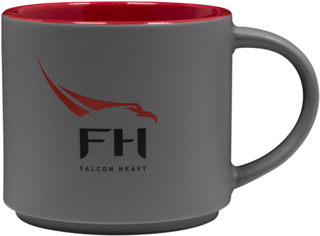 Spacex Falcon Heavy Mug - Spacex (600x600), Png Download