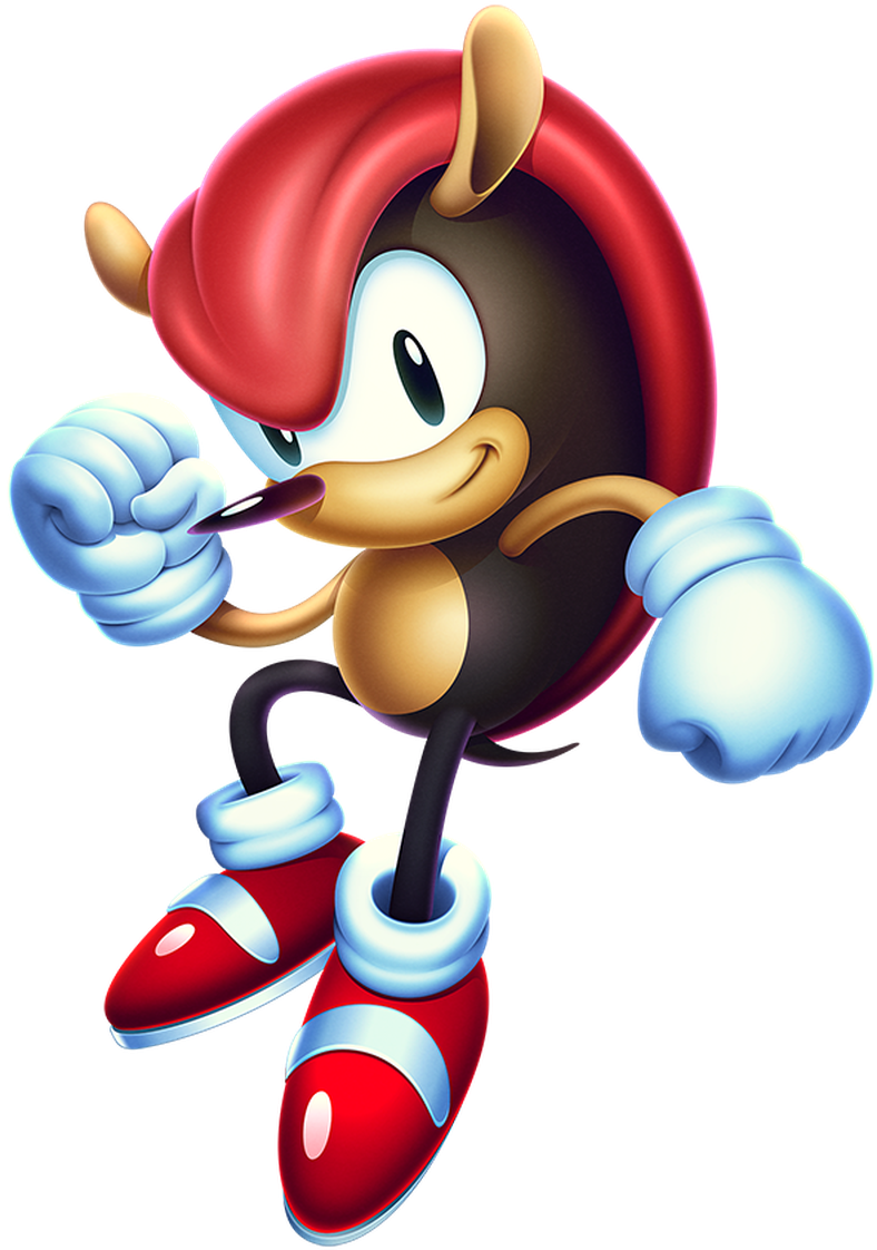 Sonic Mania - Sonic Mania Plus Mighty (900x900), Png Download