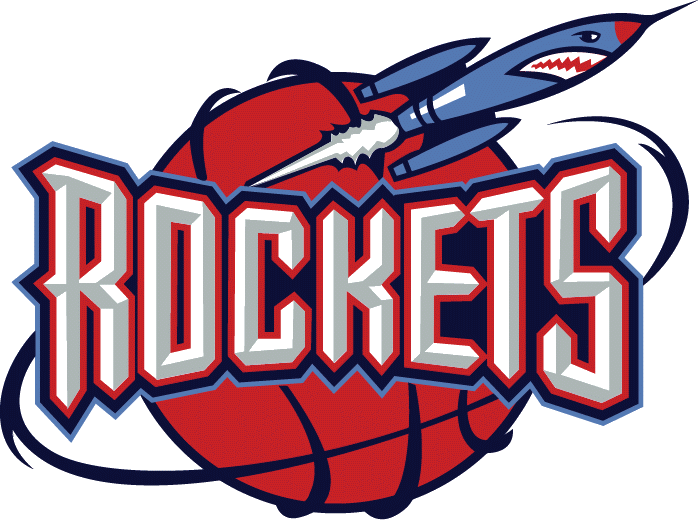 Houston Rockets Logo 1995 - Houston Rockets 90s Logo (699x520), Png Download