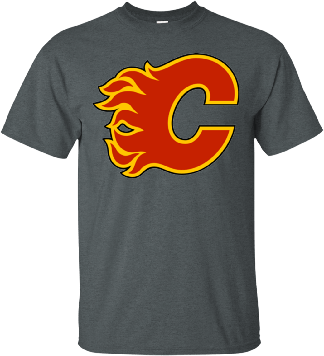 Calgary Flames Logo Men's T-shirt - Spiderman Supreme (1155x1155), Png Download