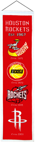 Winning Streak Houston Rockets Heritage Banner (500x500), Png Download