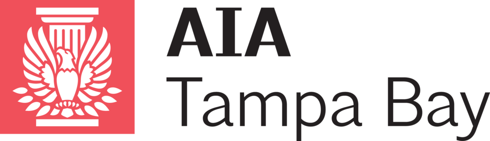 Aia Tampa Bay Logo Cmyk - American Institute Of Architects Logo Vector (1000x289), Png Download