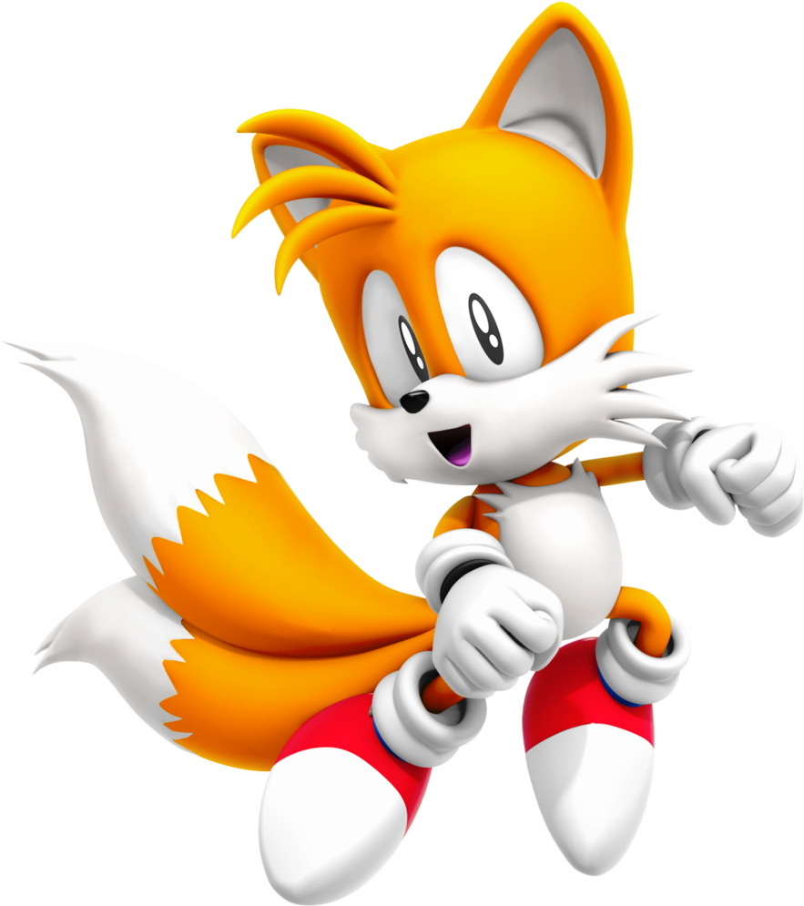 Sonic Scramble Fantendo Nintendo Fanon Wiki Fandom - Tails Clasico (1024x1024), Png Download