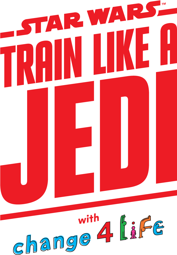 Train Like A Jedi Logo - Train Like A Jedi Change For Life (927x1252), Png Download