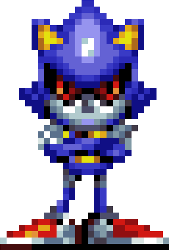 Metal Sonic The Studio - Metal Sonic Sonic Mania (1040x1040), Png Download