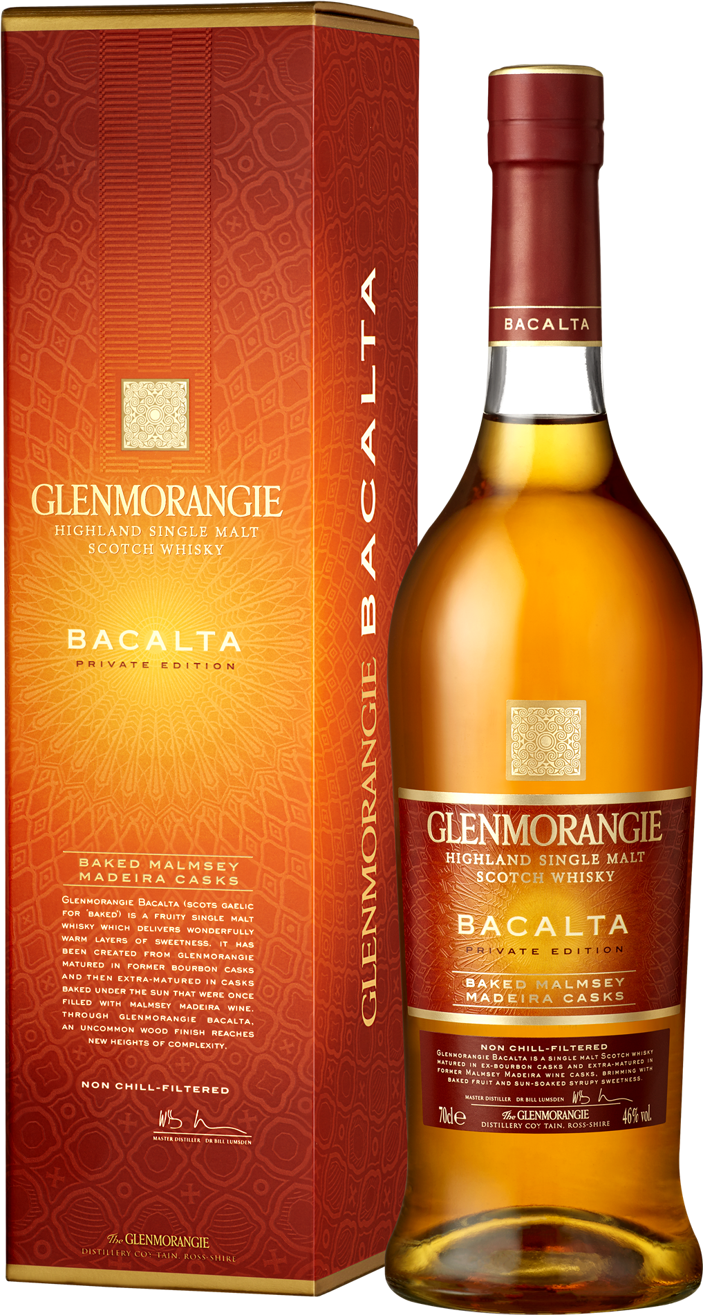 Glenmorangie Bacalta Packshot Transparent Background - Glenmorangie Bacalta Highland Single Malt Scotch Whisky (1040x1900), Png Download