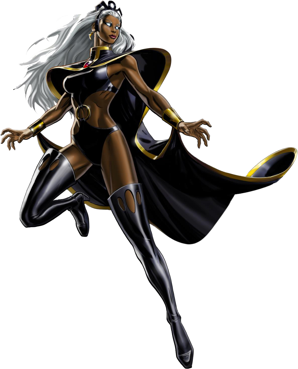 Storm X Men Png Clipart - Storm Marvel Avengers Alliance (1186x1468), Png Download