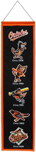 Baltimore Orioles Heritage Banner (500x500), Png Download
