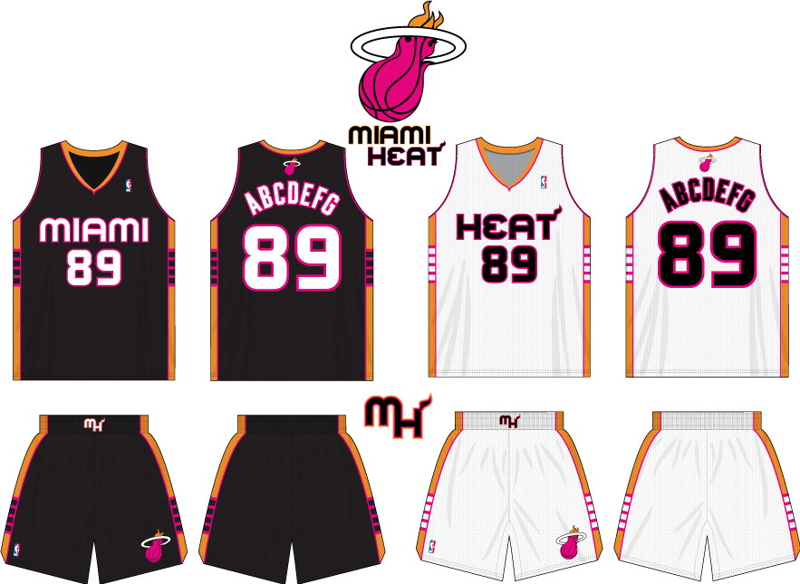 Heat-2 - Miami Heat New Logo Concept (883x645), Png Download