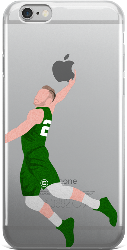 Air Gordon Logo Dunk Iphone 5/5s/se, 6/6s, - Iphone 7 Clear Case Ultra Thin Tpu Cover Protective (1000x1000), Png Download