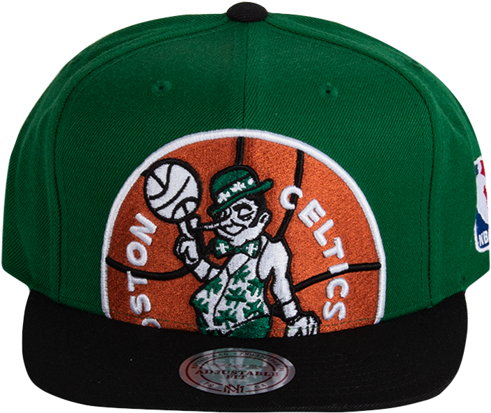 Picture Of Nba Boston Celtics Cropped Xl Logo Snapback - Boston Celtics (1000x1000), Png Download