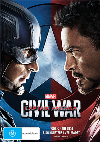 Digital - Captain America Civil War Movie Dvd (470x470), Png Download